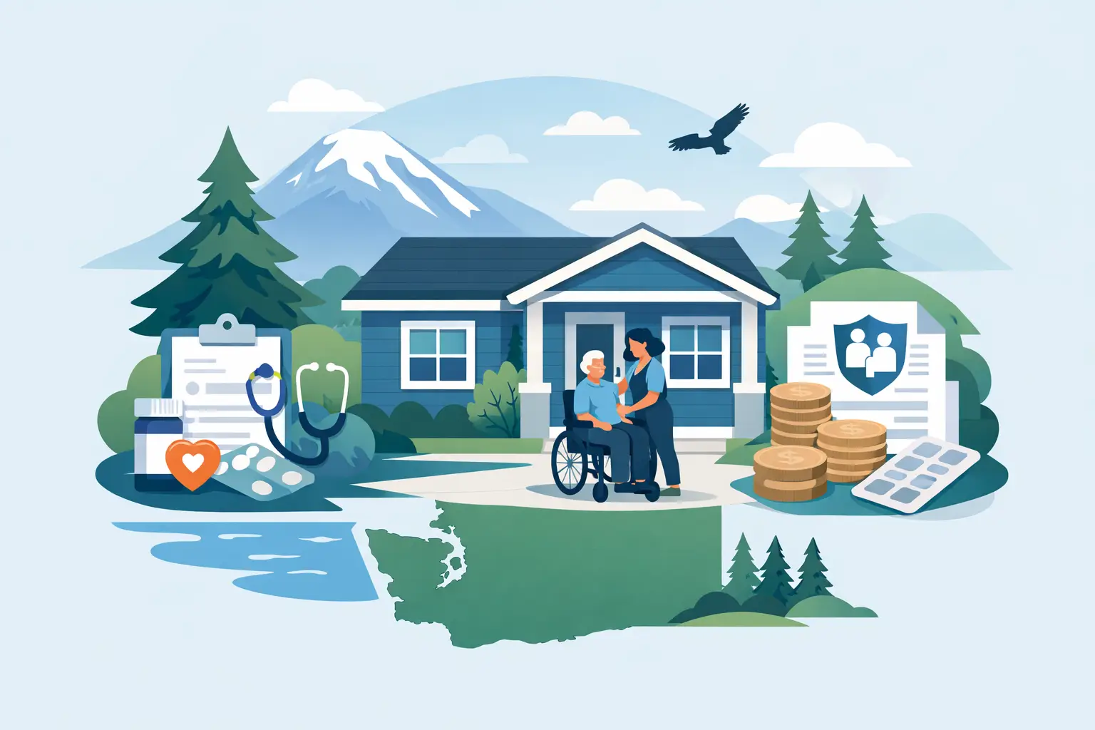 Featured image for A parent may be ready to leave the hospital, memory changes may have made living alone unsafe, or a spouse may no longer be able to provide around-the-clock help. In those moments,